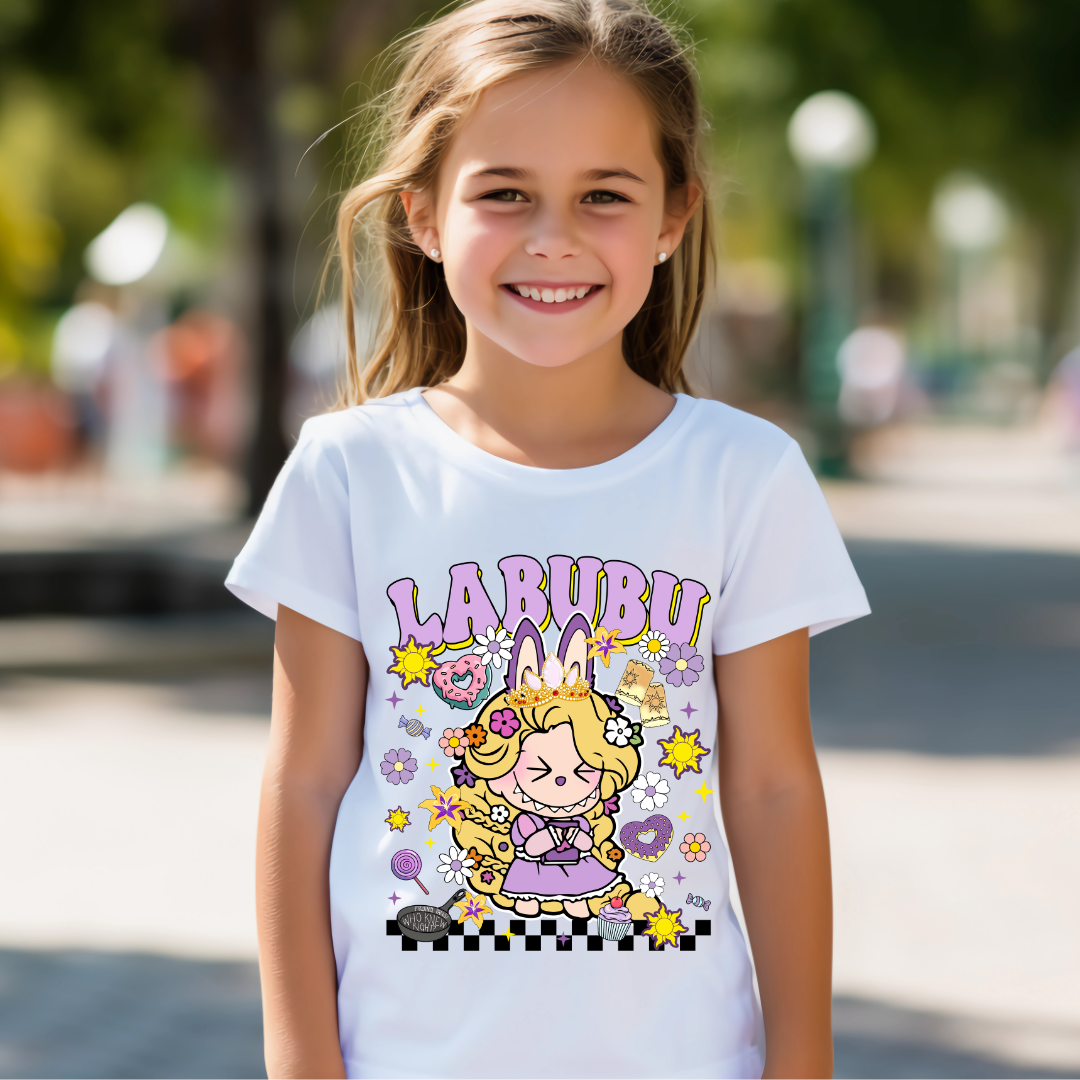 KIDS Labubu Summer Dress Up Graphic T-Shirts