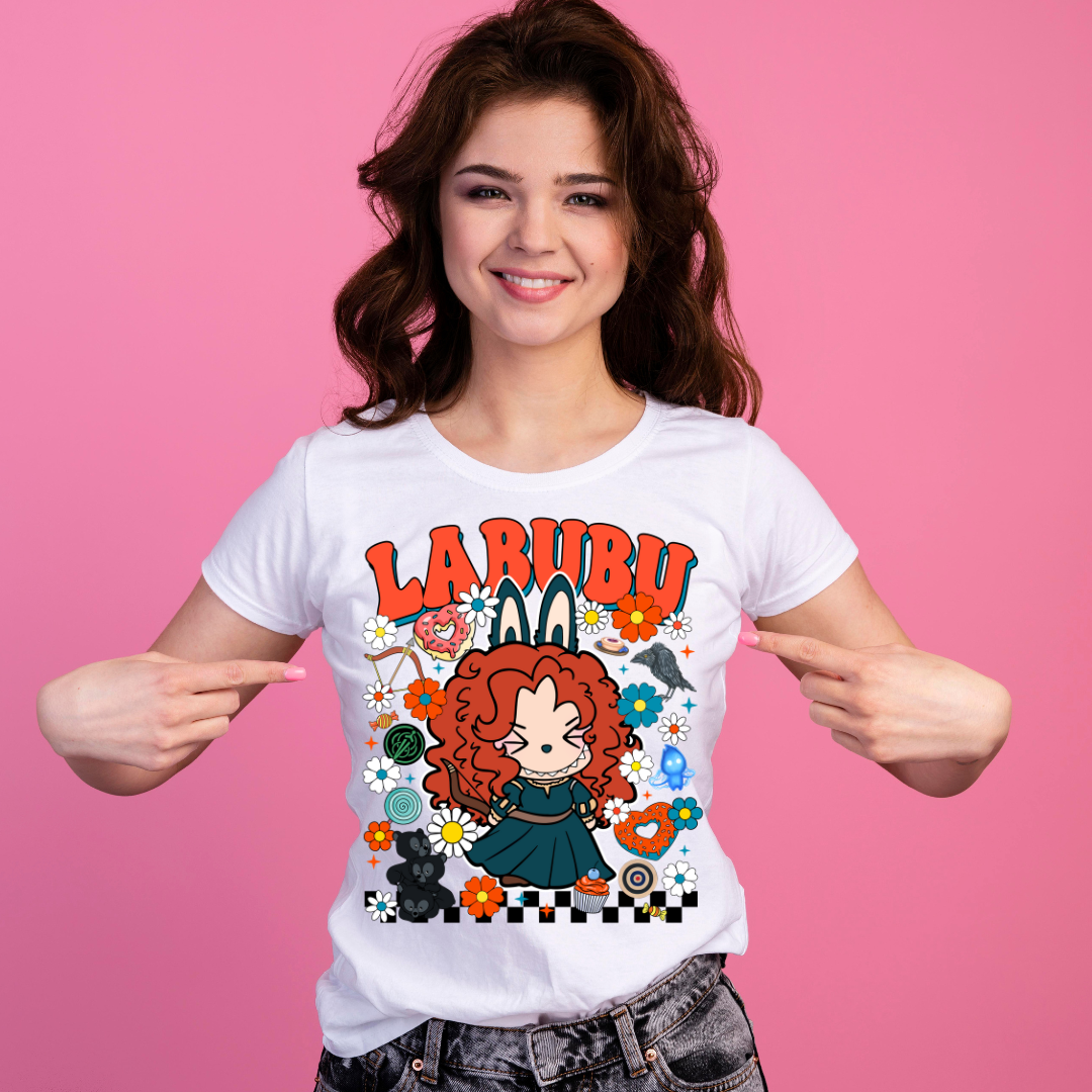 ADULT Labubu Summer Dress Up Graphic T-Shirts
