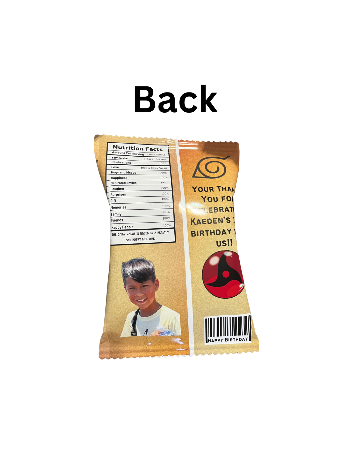 Custom Chip Bag Party Favors – Filled or Unfilled!