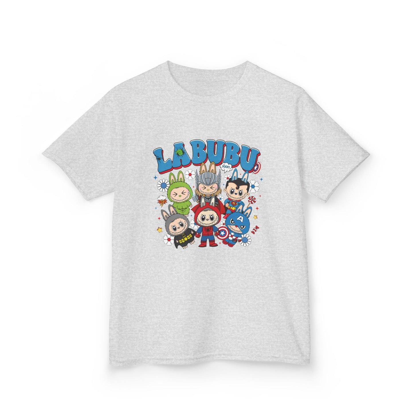 Kids Graphic Tee featuring LABUBU Characters, Fun Shirt for Boys and Girls, Birthday Gift, Playtime Outfit, Unisex Kids Clothing