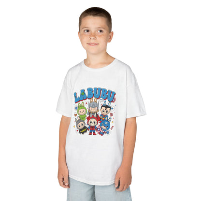 Kids Graphic Tee featuring LABUBU Characters, Fun Shirt for Boys and Girls, Birthday Gift, Playtime Outfit, Unisex Kids Clothing