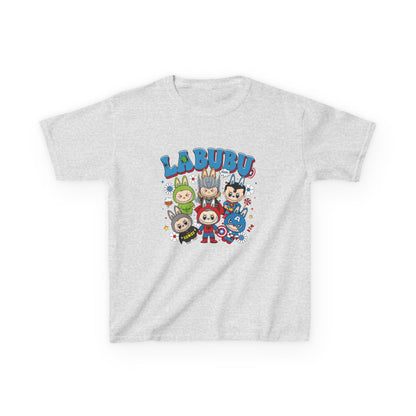 Kids Graphic Tee featuring LABUBU Characters, Fun Shirt for Boys and Girls, Birthday Gift, Playtime Outfit, Unisex Kids Clothing