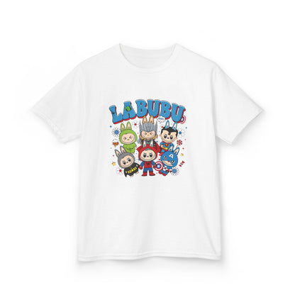 Kids Graphic Tee featuring LABUBU Characters, Fun Shirt for Boys and Girls, Birthday Gift, Playtime Outfit, Unisex Kids Clothing