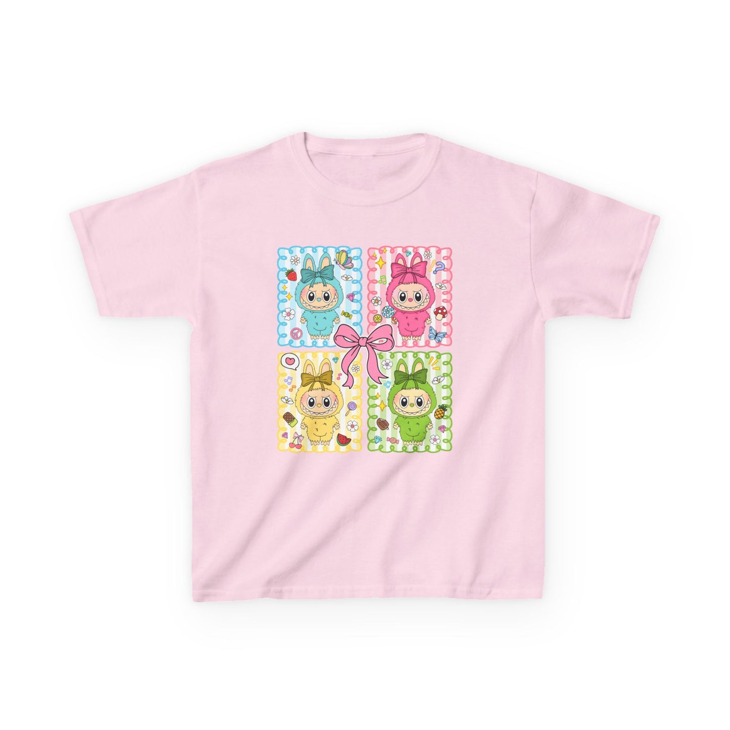🧸 Pastel Labubu Tee | A Soft Pop of Whimsy 🎨