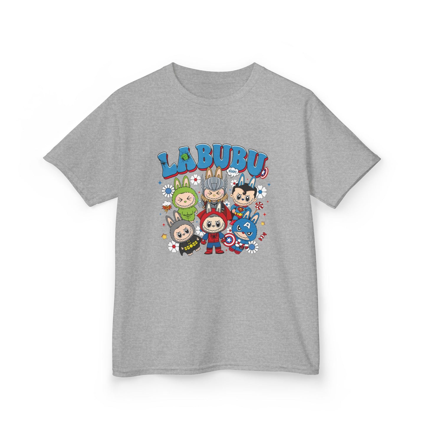 Kids Graphic Tee featuring LABUBU Characters, Fun Shirt for Boys and Girls, Birthday Gift, Playtime Outfit, Unisex Kids Clothing