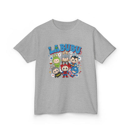 Kids Graphic Tee featuring LABUBU Characters, Fun Shirt for Boys and Girls, Birthday Gift, Playtime Outfit, Unisex Kids Clothing