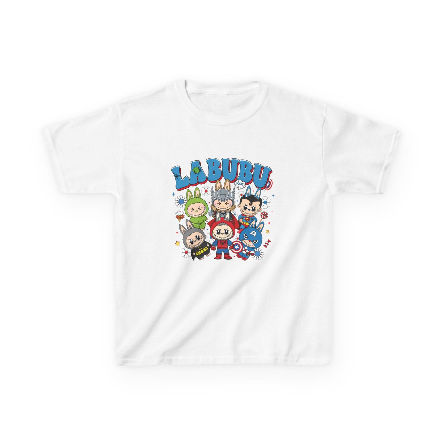 Kids Graphic Tee featuring LABUBU Characters, Fun Shirt for Boys and Girls, Birthday Gift, Playtime Outfit, Unisex Kids Clothing
