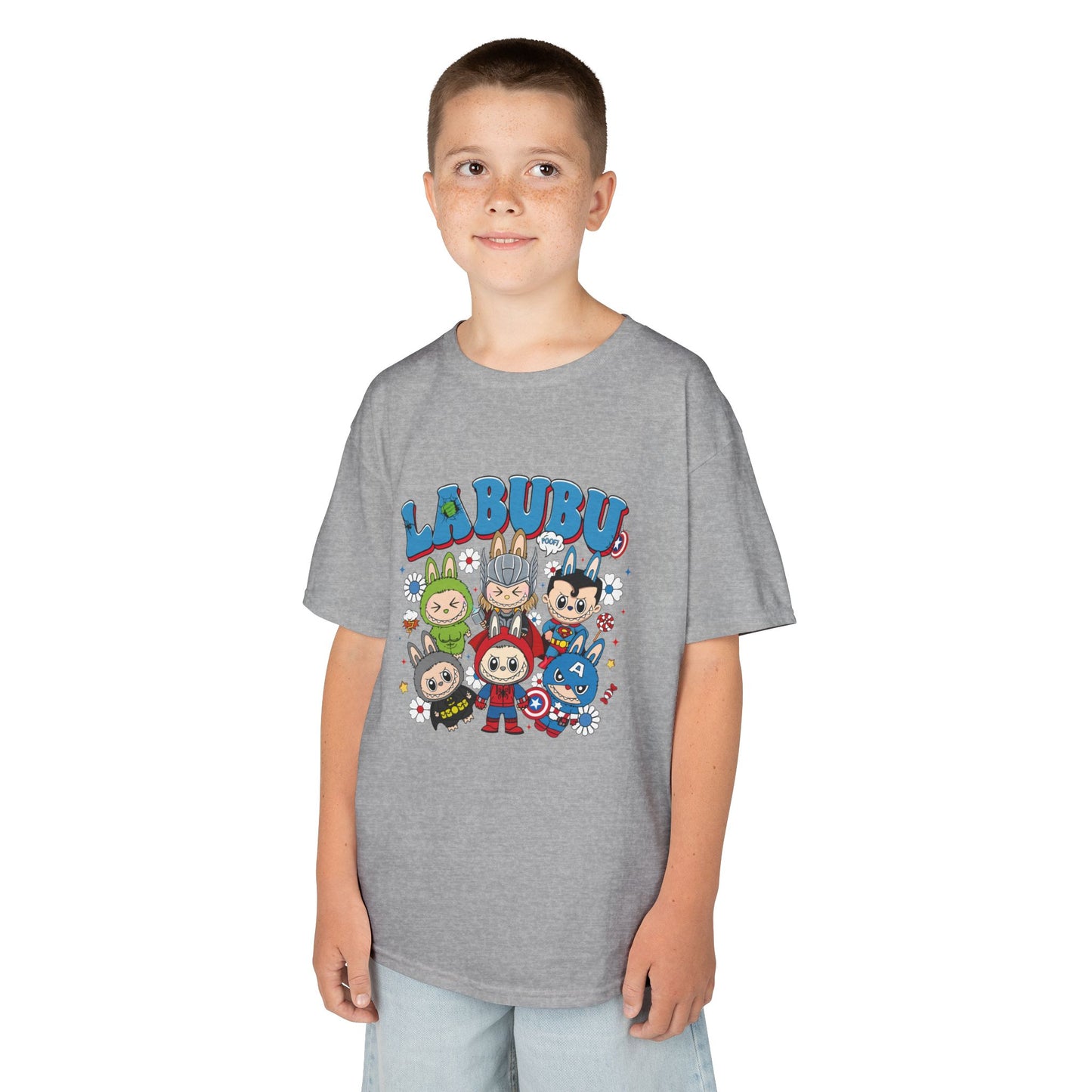 Kids Graphic Tee featuring LABUBU Characters, Fun Shirt for Boys and Girls, Birthday Gift, Playtime Outfit, Unisex Kids Clothing