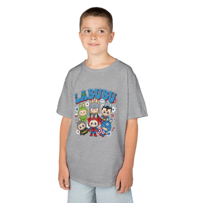 Kids Graphic Tee featuring LABUBU Characters, Fun Shirt for Boys and Girls, Birthday Gift, Playtime Outfit, Unisex Kids Clothing