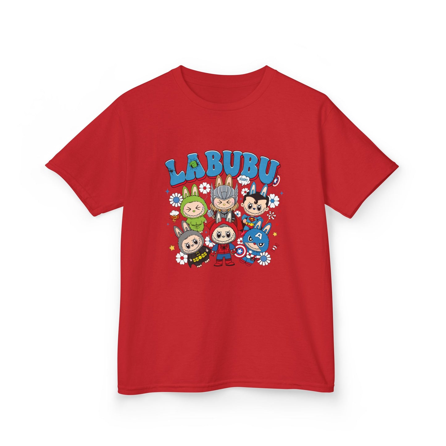 Kids Graphic Tee featuring LABUBU Characters, Fun Shirt for Boys and Girls, Birthday Gift, Playtime Outfit, Unisex Kids Clothing