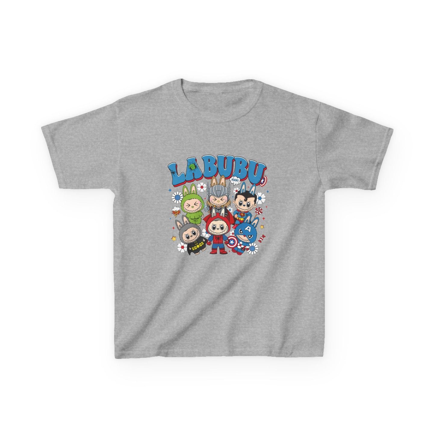 Kids Graphic Tee featuring LABUBU Characters, Fun Shirt for Boys and Girls, Birthday Gift, Playtime Outfit, Unisex Kids Clothing