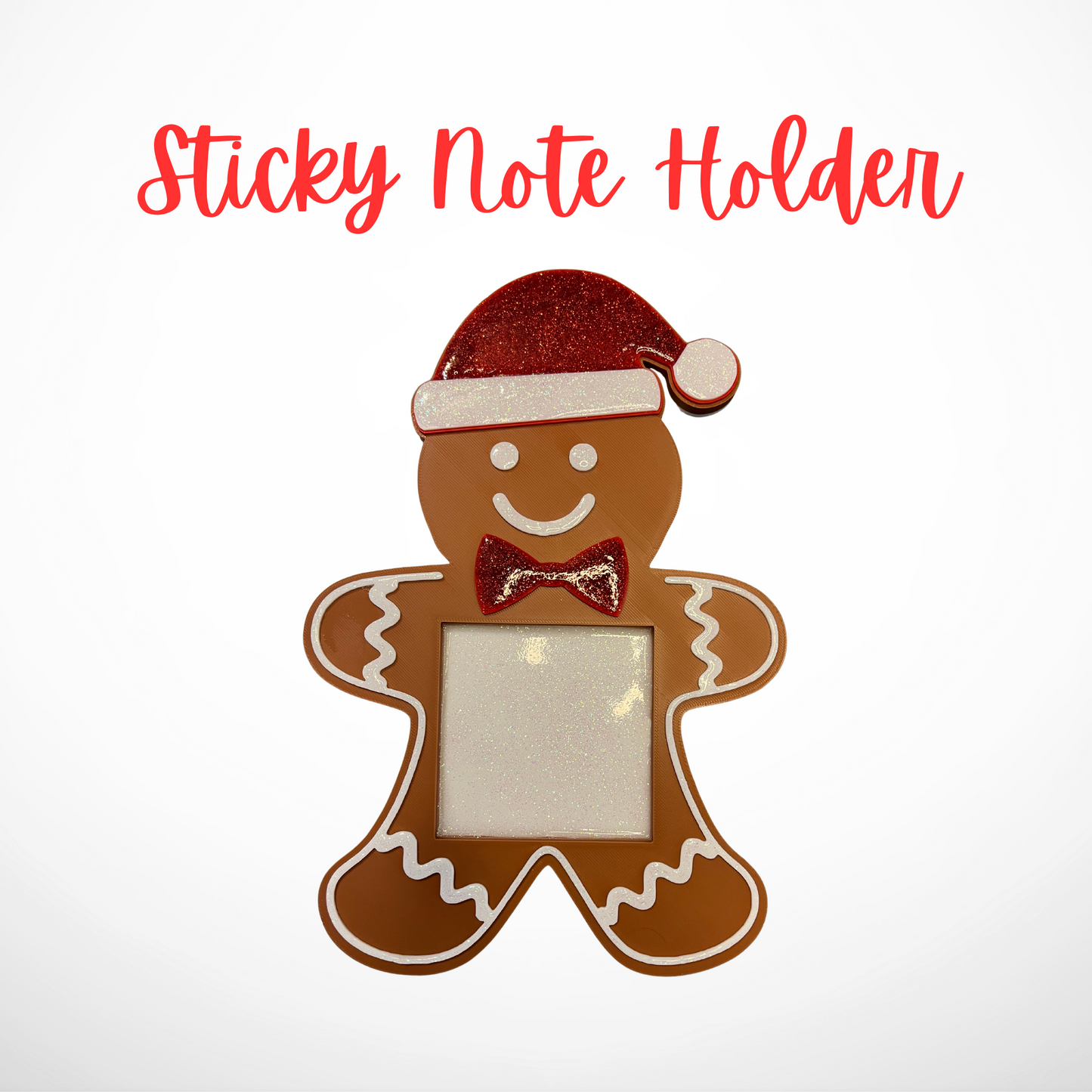 Gingy Sticky Note Holder - 2 Versions