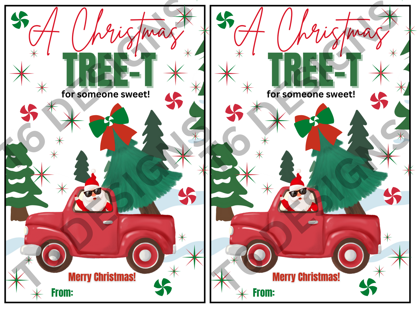 Christmas TREE-T Digital Download