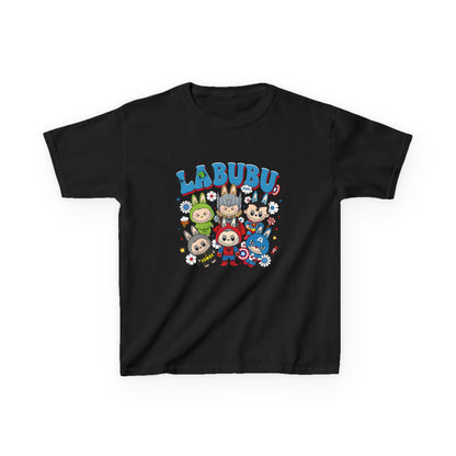 Kids Graphic Tee featuring LABUBU Characters, Fun Shirt for Boys and Girls, Birthday Gift, Playtime Outfit, Unisex Kids Clothing