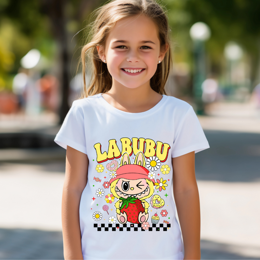 KIDS Labubu Summer Dress Up Graphic T-Shirts