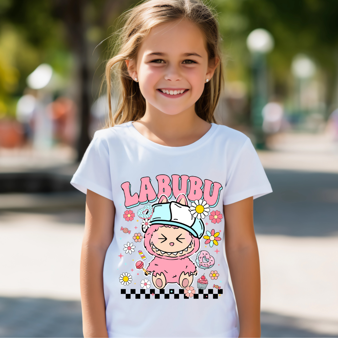 KIDS Labubu Summer Dress Up Graphic T-Shirts