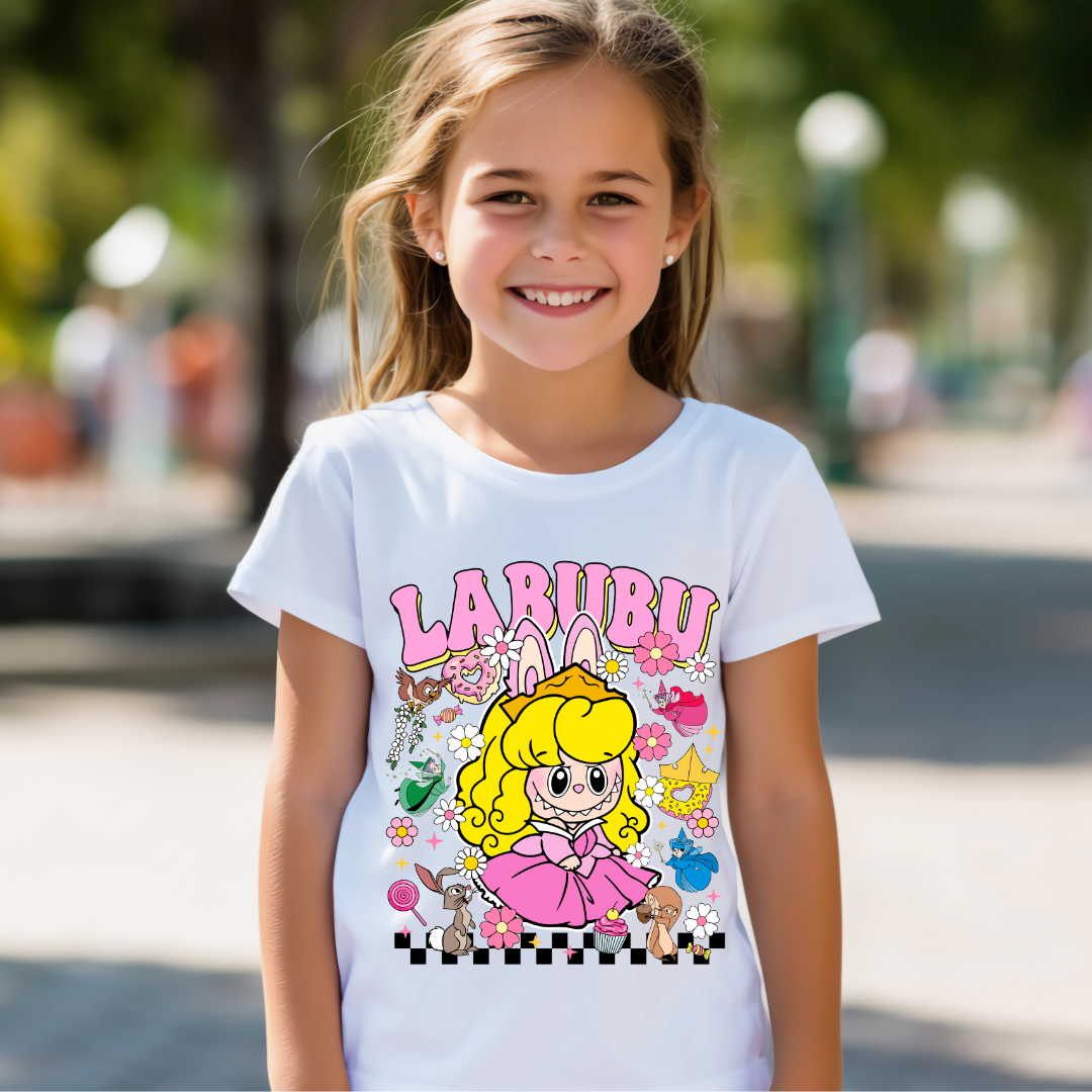 KIDS Labubu Summer Dress Up Graphic T-Shirts