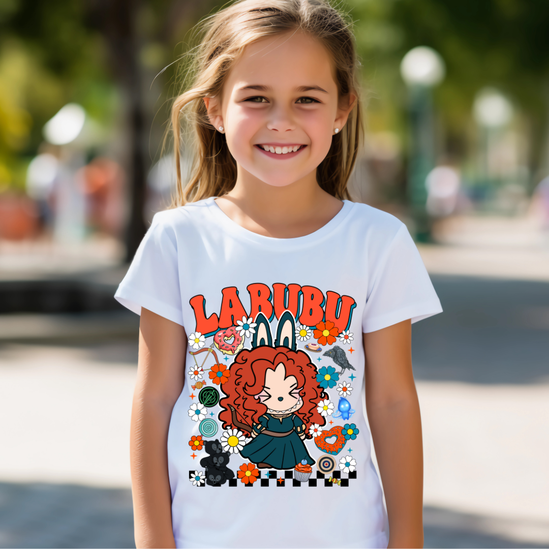 KIDS Labubu Summer Dress Up Graphic T-Shirts