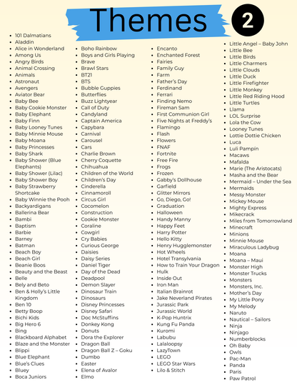 Personalized Party Favors – Custom Snack Labels or Filled Treats for Birthdays, Baby Showers, Weddings & Events