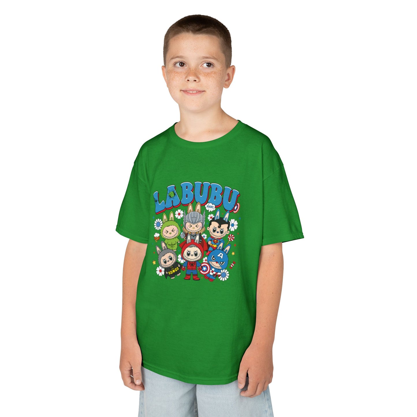 Kids Graphic Tee featuring LABUBU Characters, Fun Shirt for Boys and Girls, Birthday Gift, Playtime Outfit, Unisex Kids Clothing