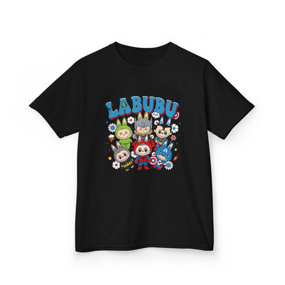Kids Graphic Tee featuring LABUBU Characters, Fun Shirt for Boys and Girls, Birthday Gift, Playtime Outfit, Unisex Kids Clothing