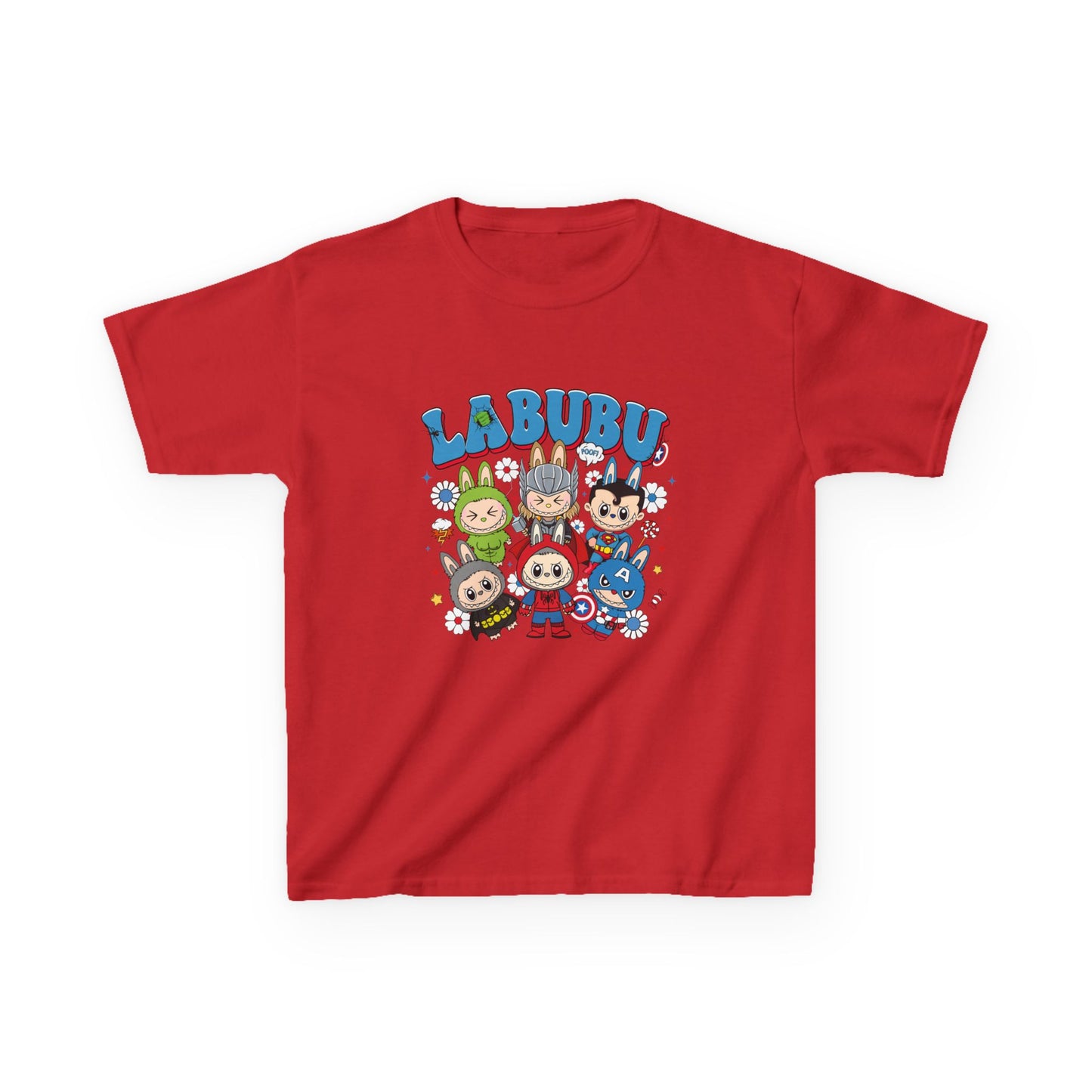 Kids Graphic Tee featuring LABUBU Characters, Fun Shirt for Boys and Girls, Birthday Gift, Playtime Outfit, Unisex Kids Clothing