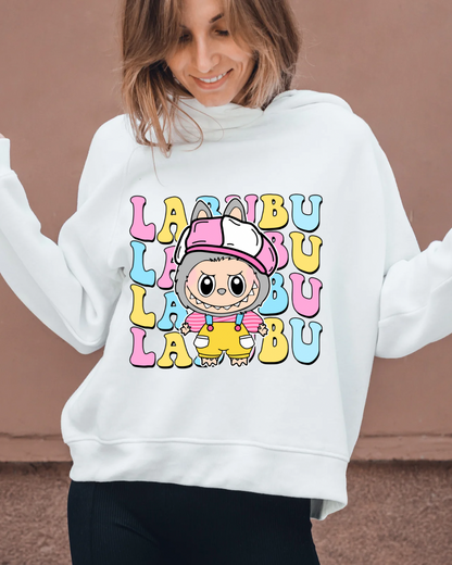 KIDS Labubu-inspired Hoodie Sweatshirt – Cozy, Quirky & Collectible