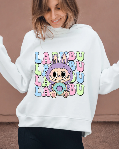 KIDS Labubu-inspired Hoodie Sweatshirt – Cozy, Quirky & Collectible