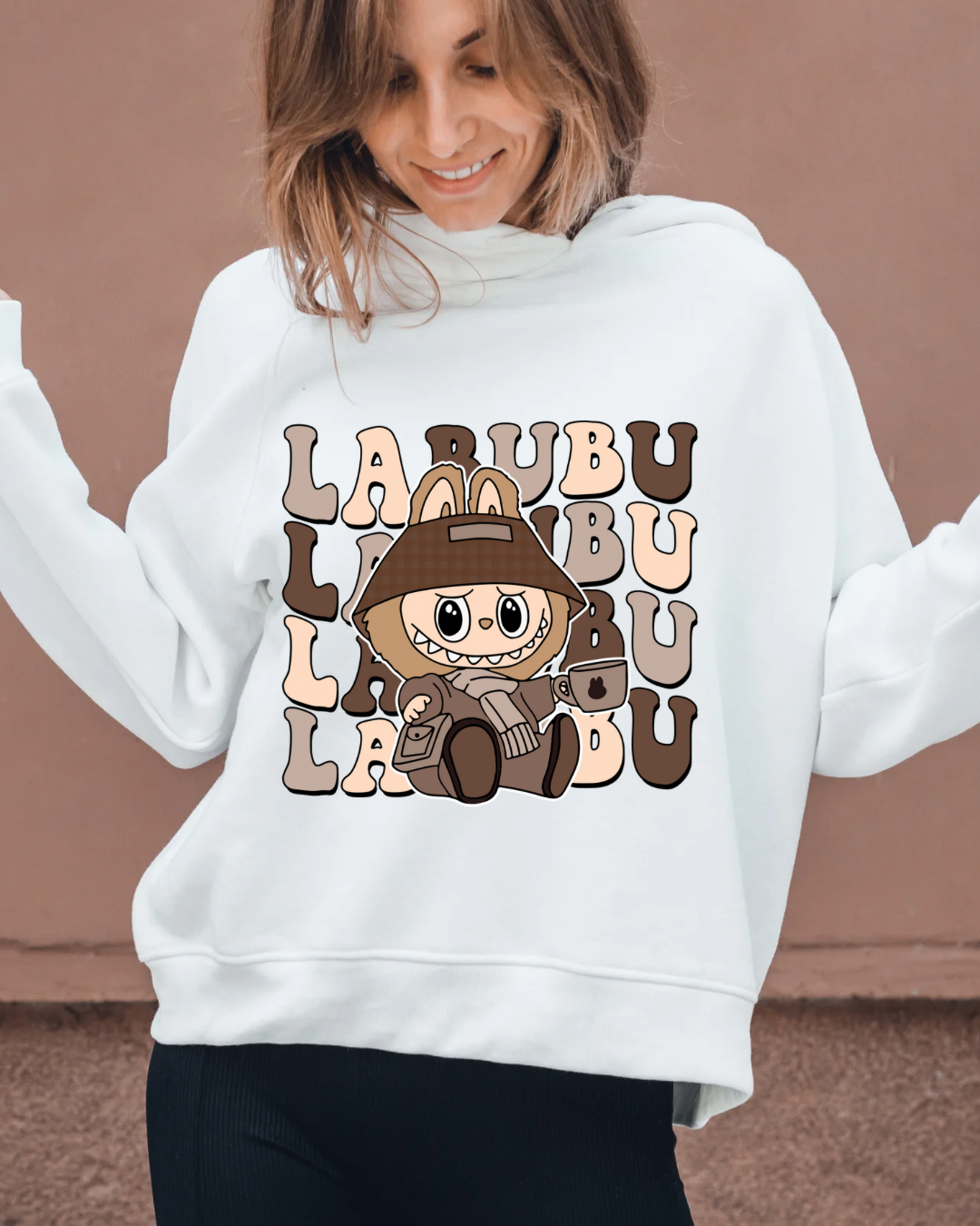 KIDS Labubu-inspired Hoodie Sweatshirt – Cozy, Quirky & Collectible