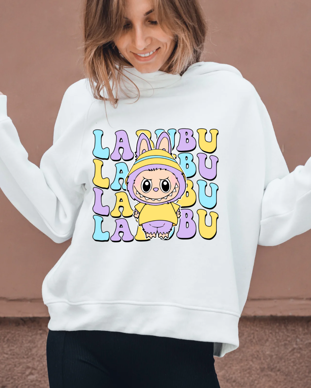 KIDS Labubu-inspired Hoodie Sweatshirt – Cozy, Quirky & Collectible