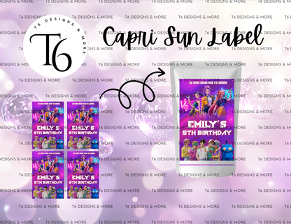 Personalized Party Favors – Custom Snack Labels or Filled Treats for Birthdays, Baby Showers, Weddings & Events