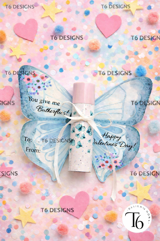 Butterfly Chapstick Party Favor (Physical Product)