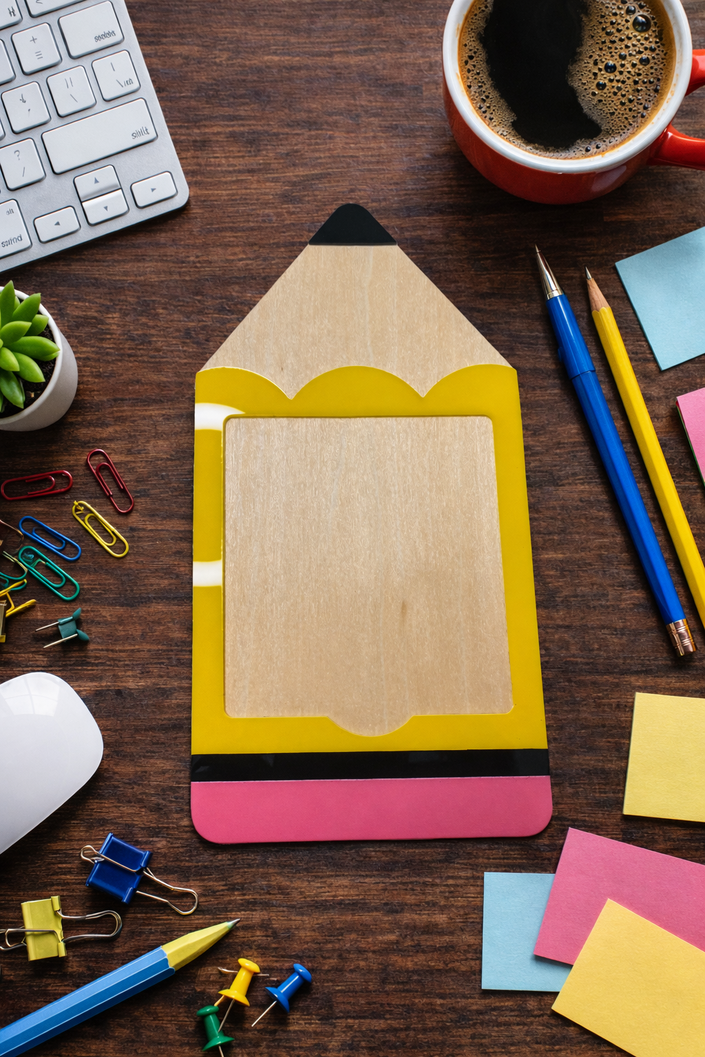 School Post It Note Holder