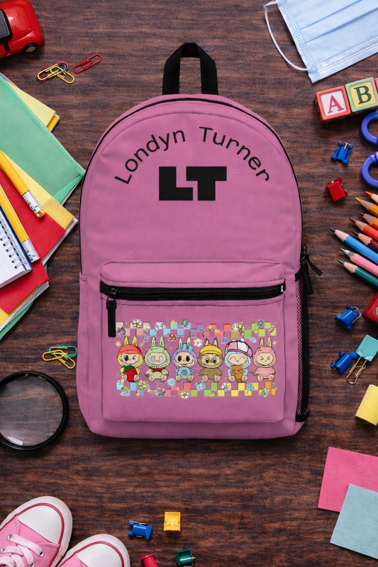 🎒 Custom Labubu Backpack – Adorable, Unique & Just for You! 🌈