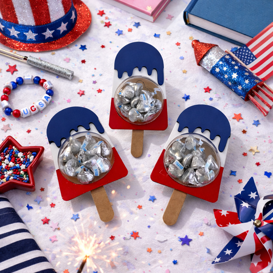 🍭 Custom Popsicle Party Favors – 4th of July & More! 🎉