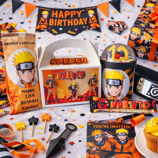 🎉 Custom Party Favor Pack – All-in-One Celebration Set!