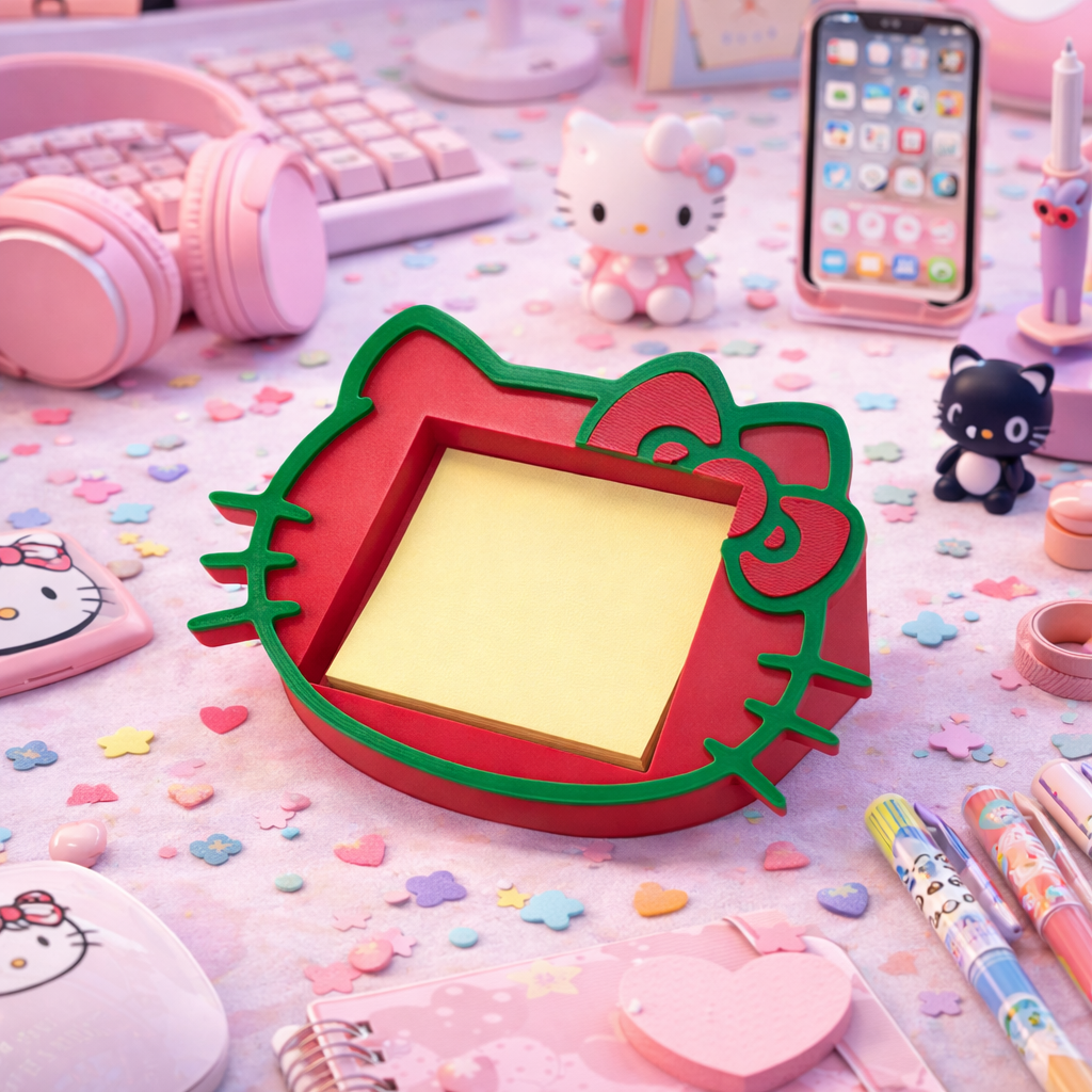 HK Sticky Note Holder – Desk Accessory