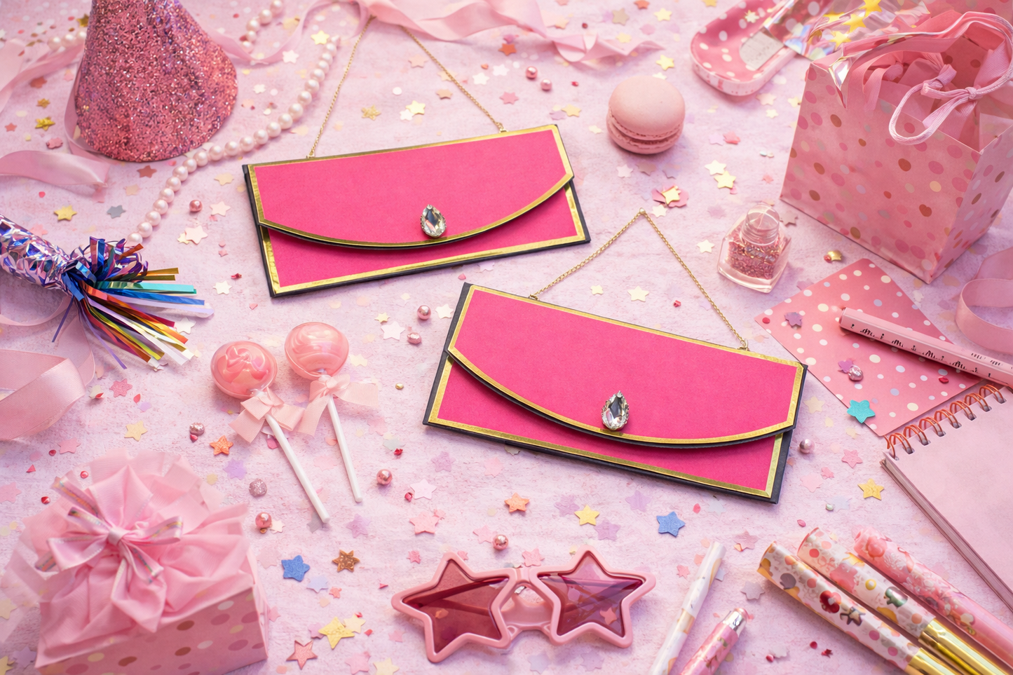 Purse Party Favors UNFILLED or WITH Candy Bar