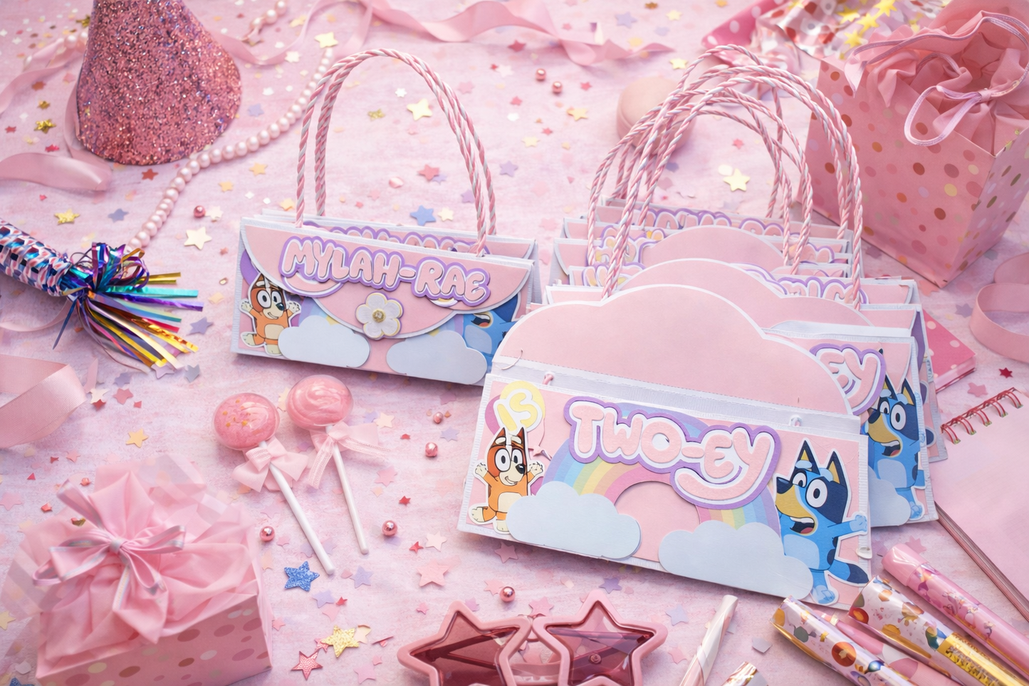 Purse Party Favors UNFILLED or WITH Candy Bar