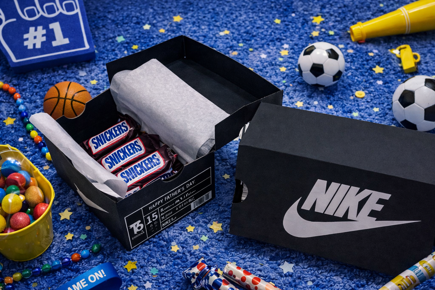 Shoe Box SNEAKER Party Favor -  FILLED