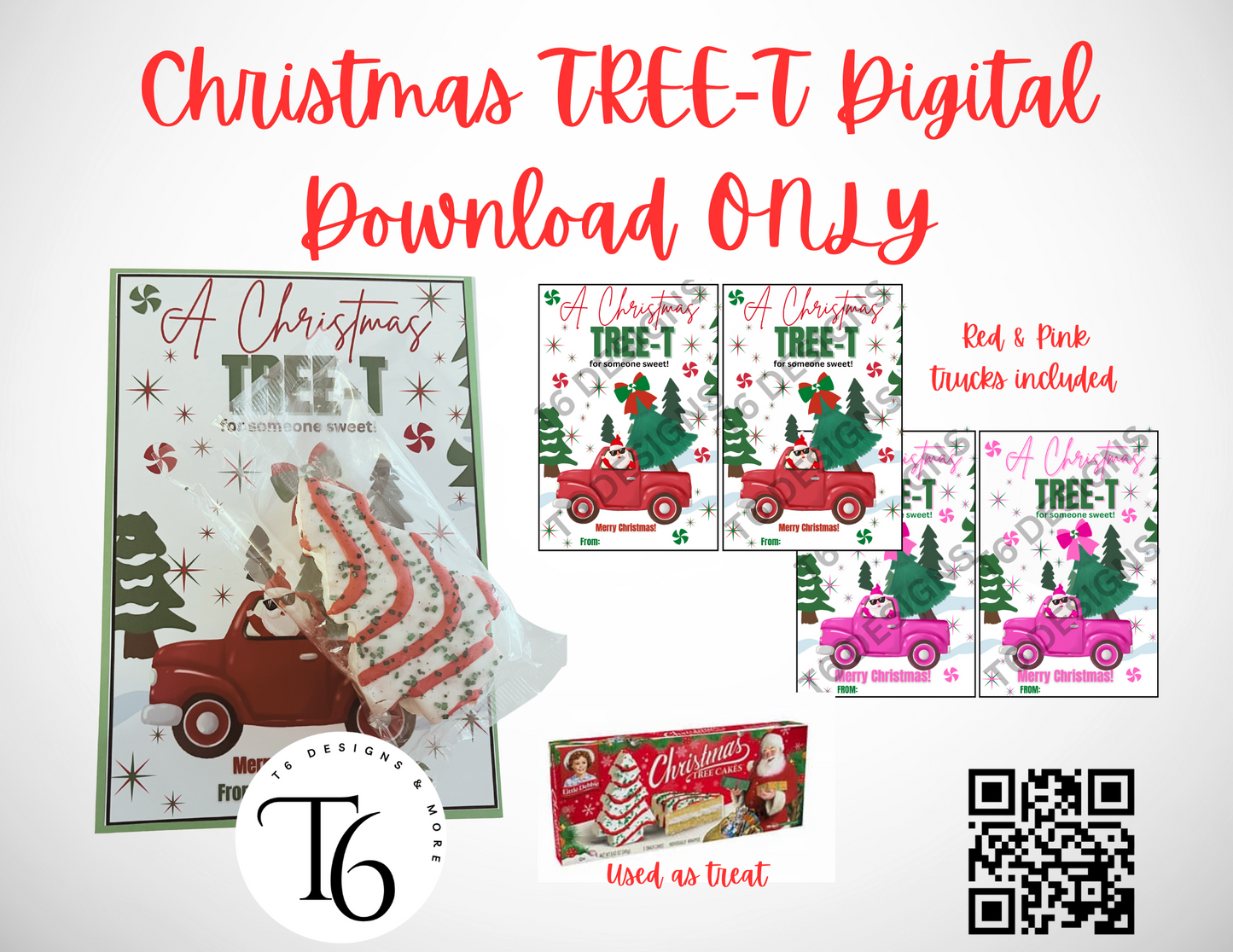 Christmas TREE-T Digital Download