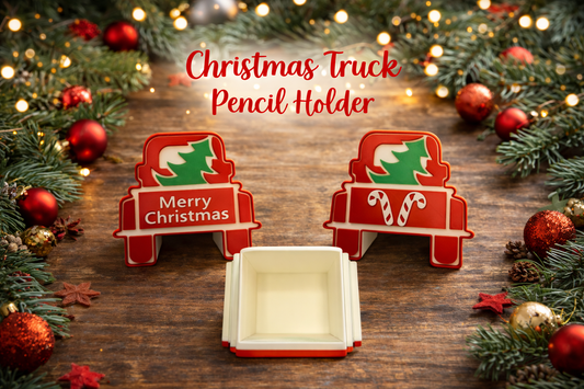 🎄Christmas Truck Pen Holder 🎄