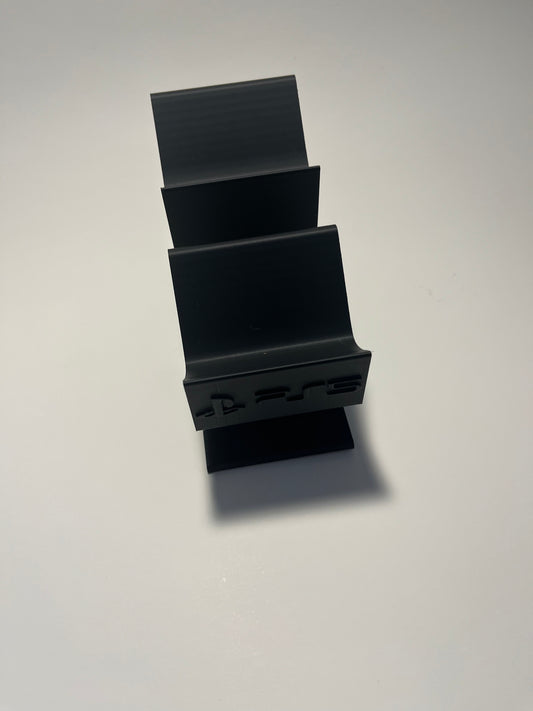 3D Printed PS5 Controller Holder – Sleek Stand for Dual Display & Storage