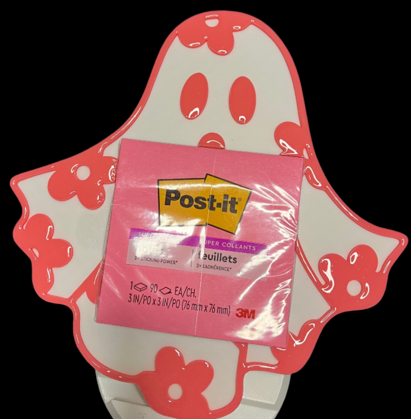 3D Printed Ghost Post It Note Holder