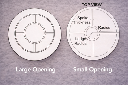 Custom 3D Printed Memorial Lithophane Lampshade – Personalized Photo Light