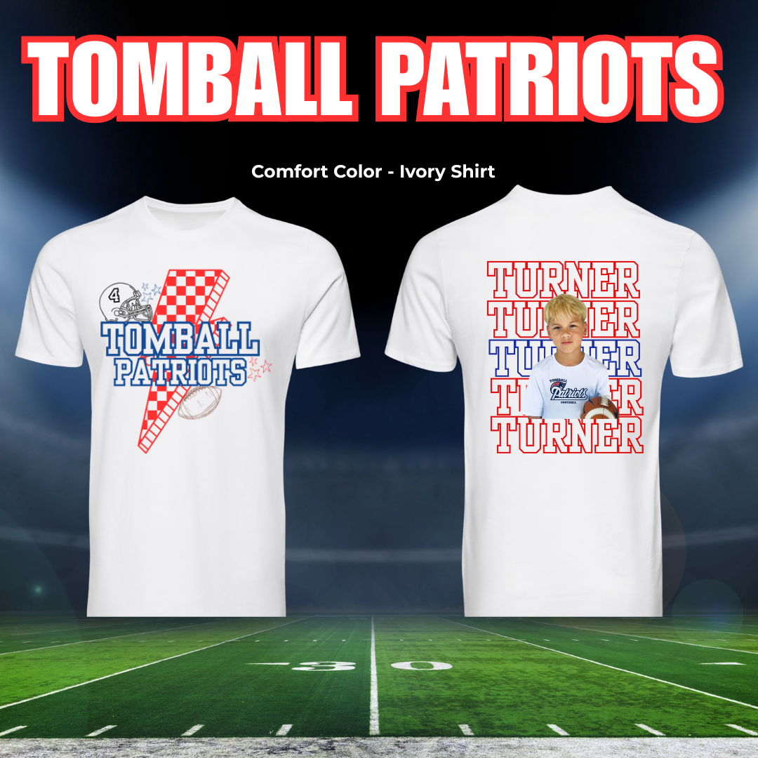 Custom Tomball Patriots T-Shirt