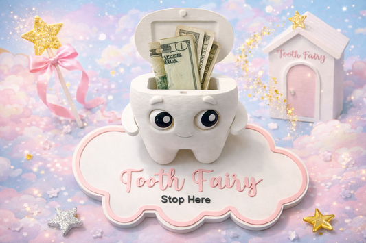 The Tooth Fairy Friend — Magical 3D Keepsake for Lost Teeth